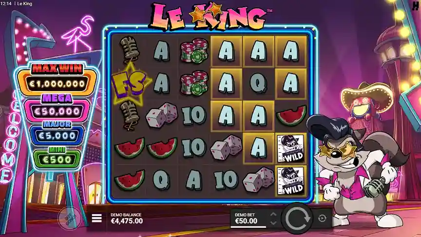 Le King – pelimekaniikka ja toiminta